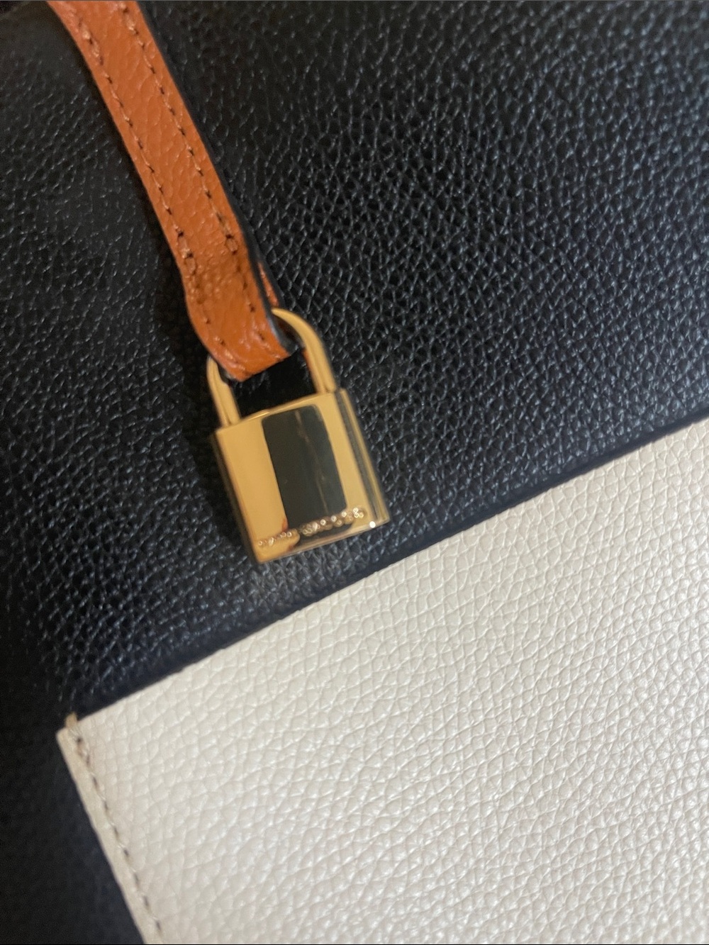 NWOT $485 Marc Jacobs Grind Colorblock Leather Tote Bag - Picture 11 of 11